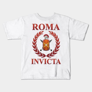 Roma Invicta Roman Empire Legionary Glory Kids T-Shirt